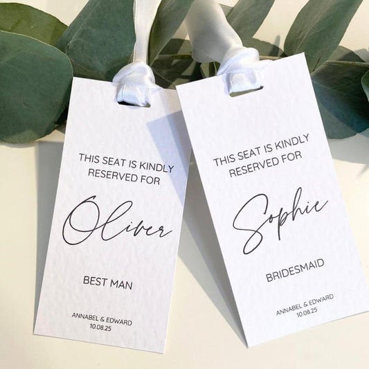 Annabel - Reserved Seating Tags