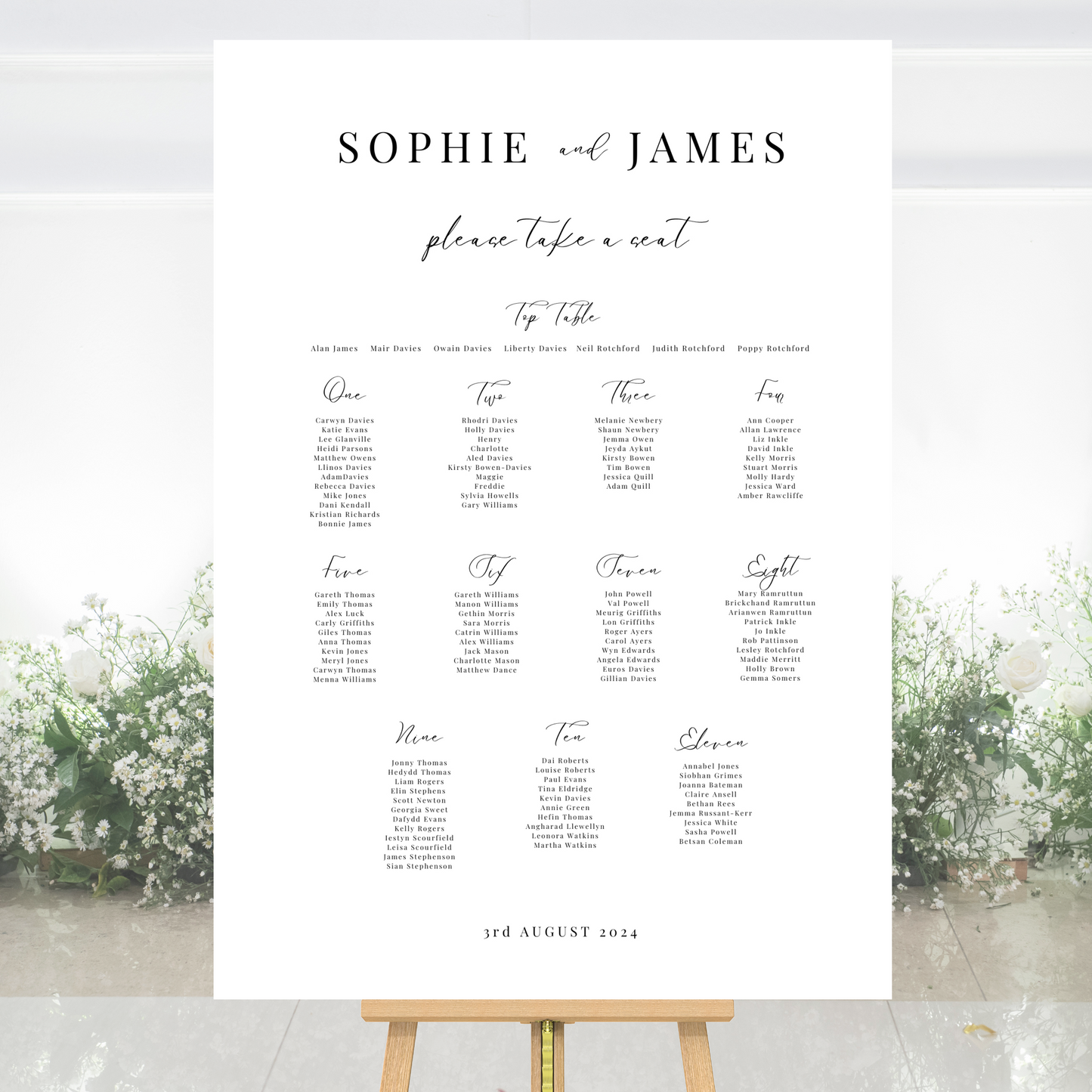 Charlotte - Table Plan