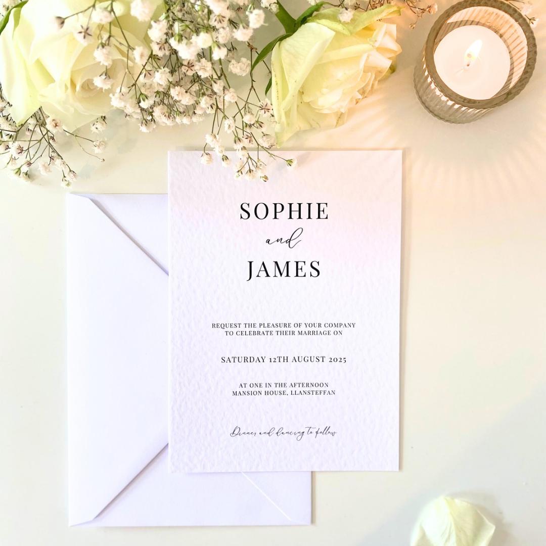 Charlotte - Wedding Invitation