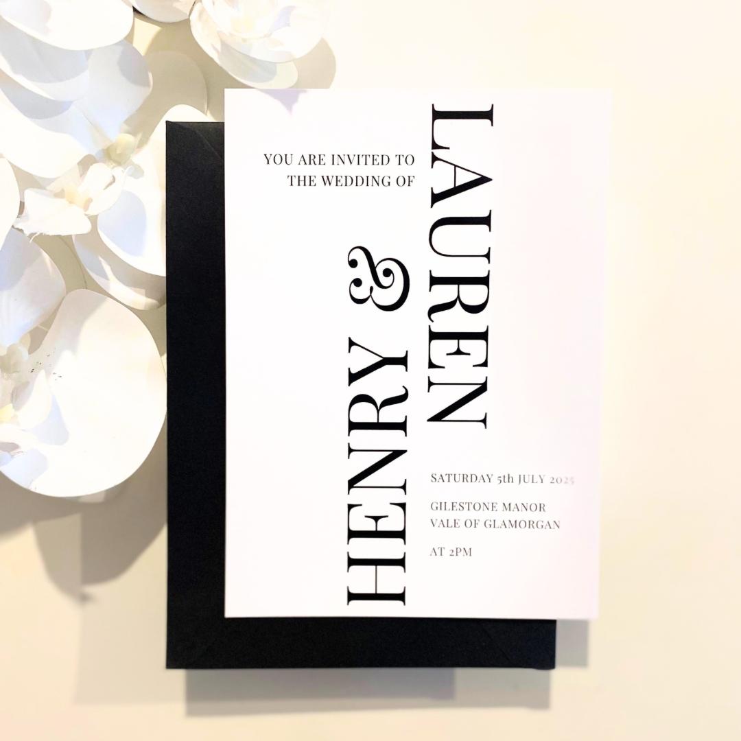 Lauren - Wedding Invitation