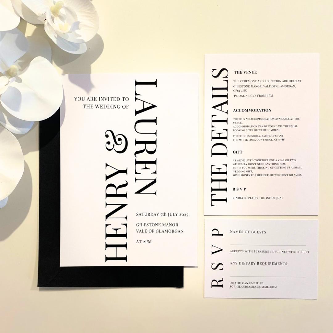 Lauren - Wedding Invitation