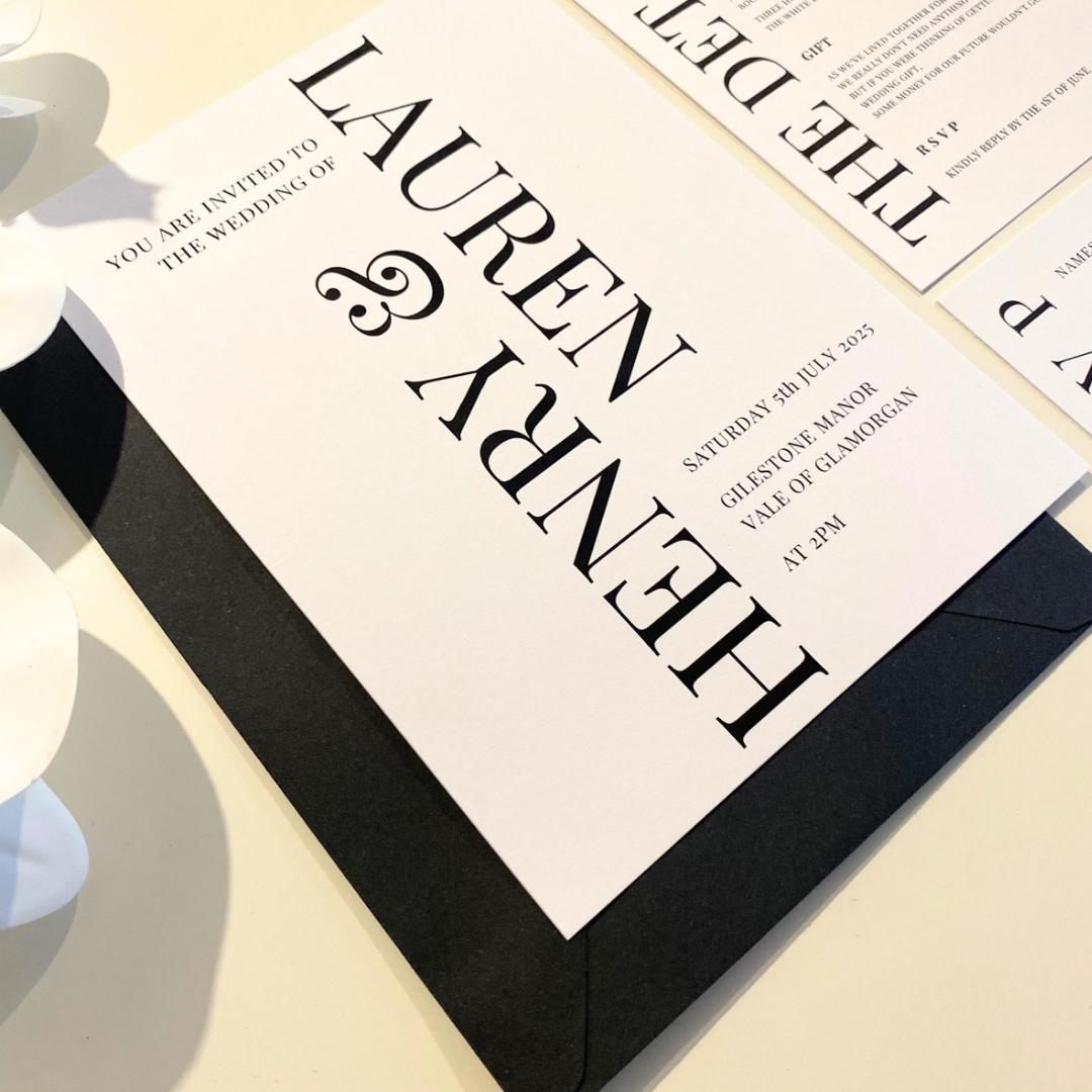 Lauren - Wedding Invitation