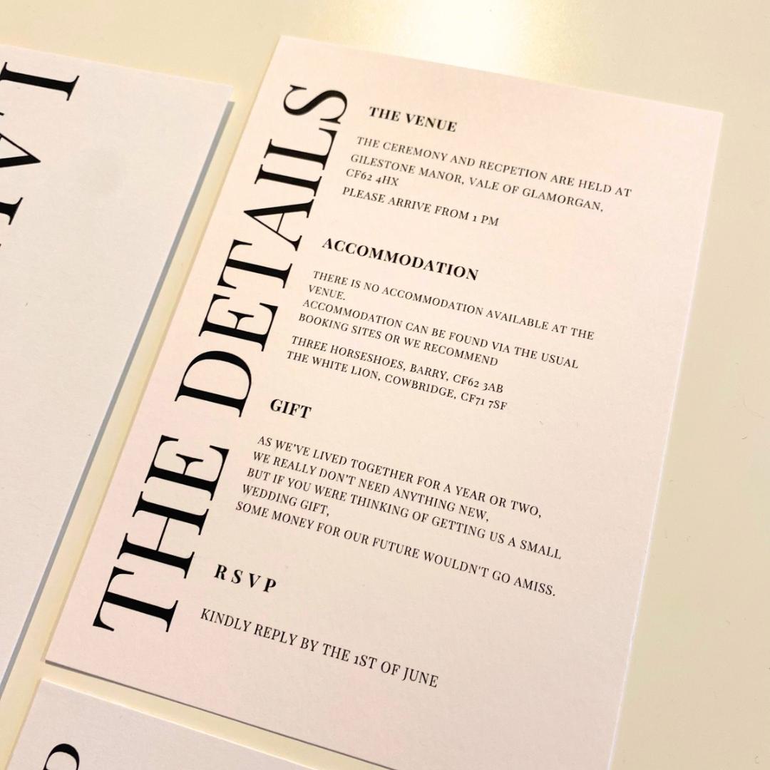 Lauren - Wedding Invitation