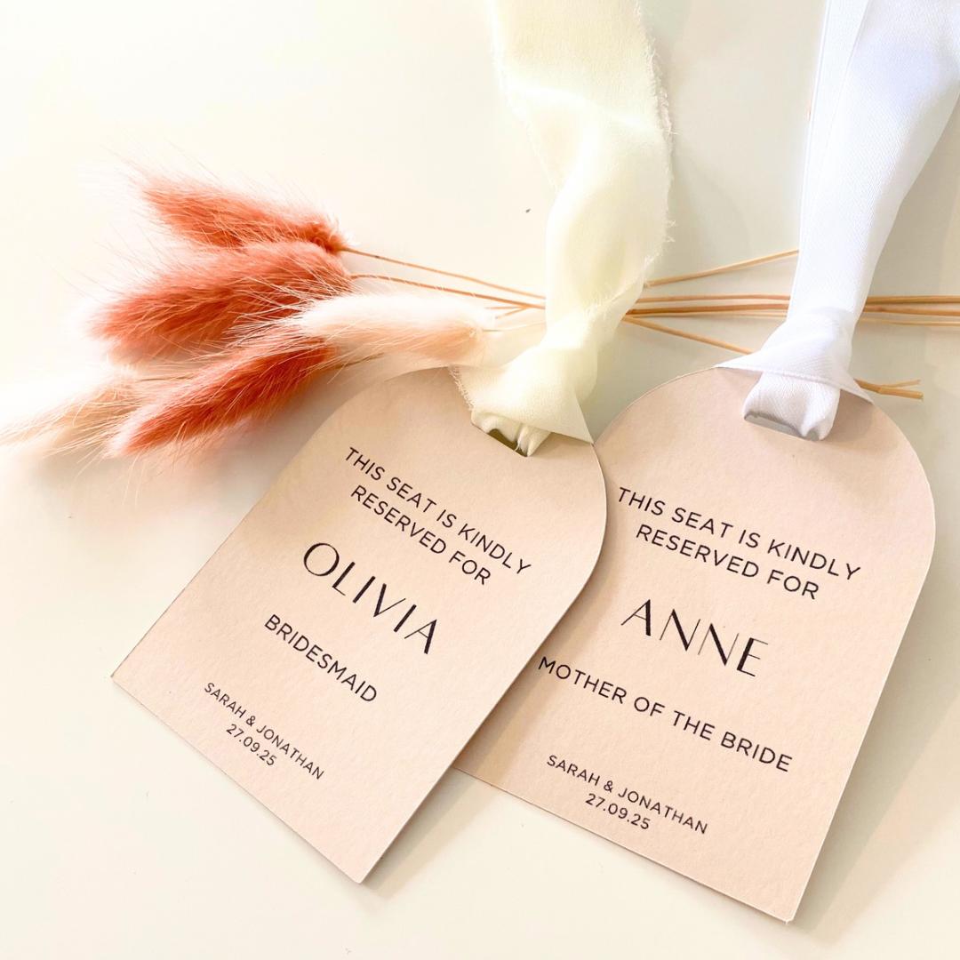 Nancy - Reserved Seating Tags