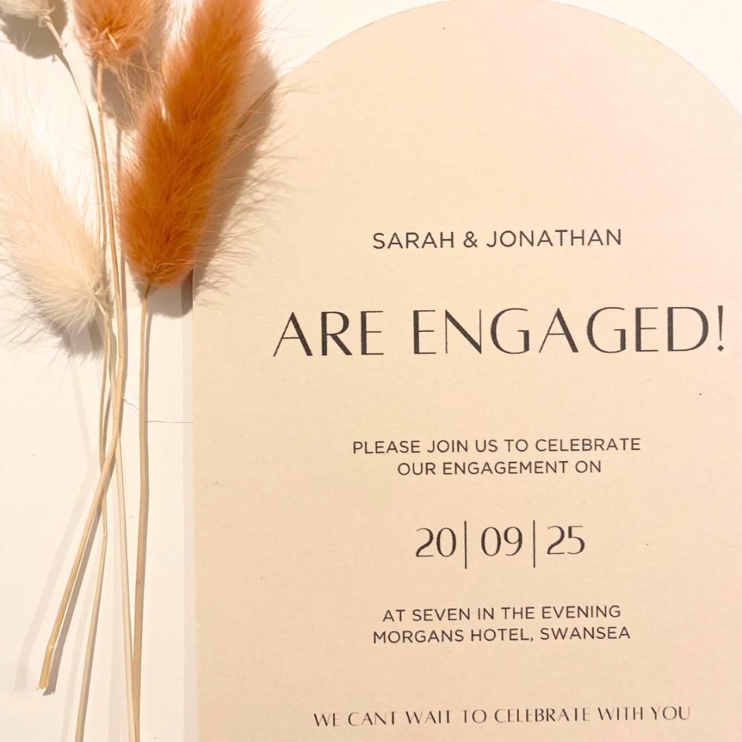 Nancy - Engagement Invitation