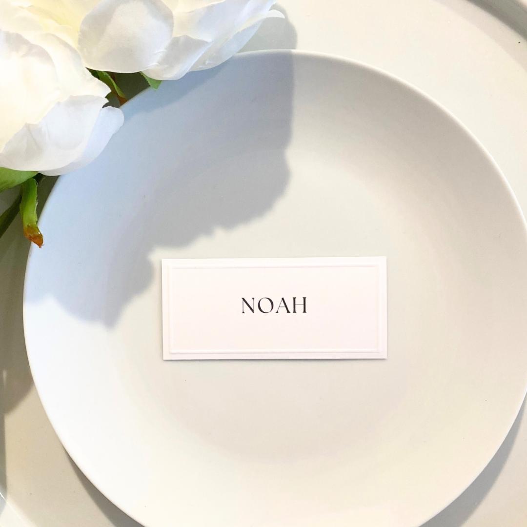Sophie - Place Name Card