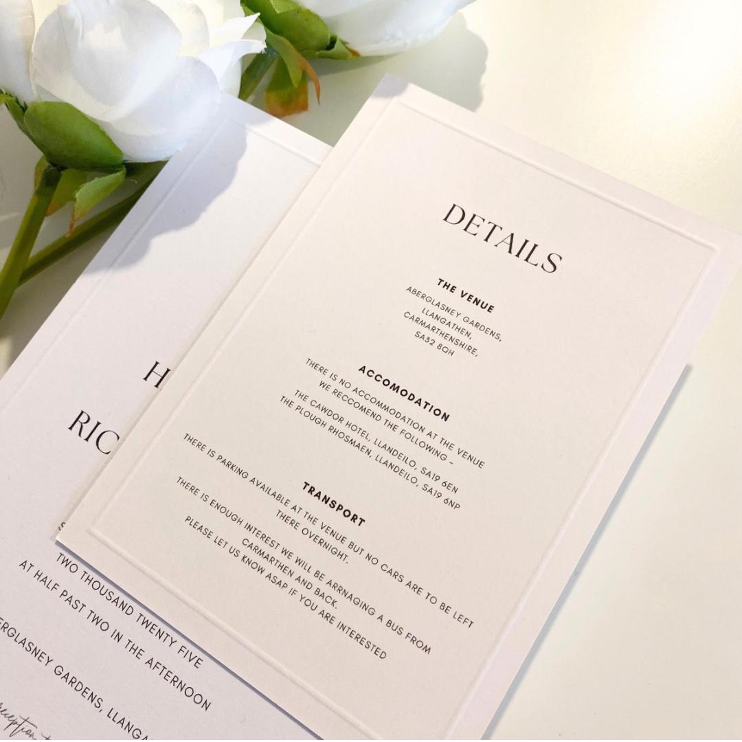 Sophie - Wedding Invitation