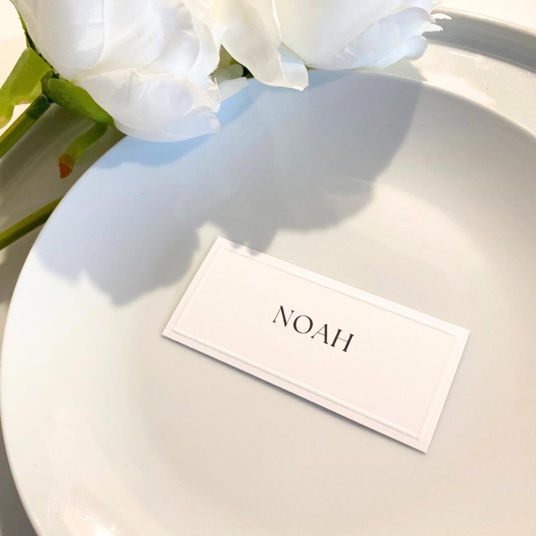 Sophie - Place Name Card