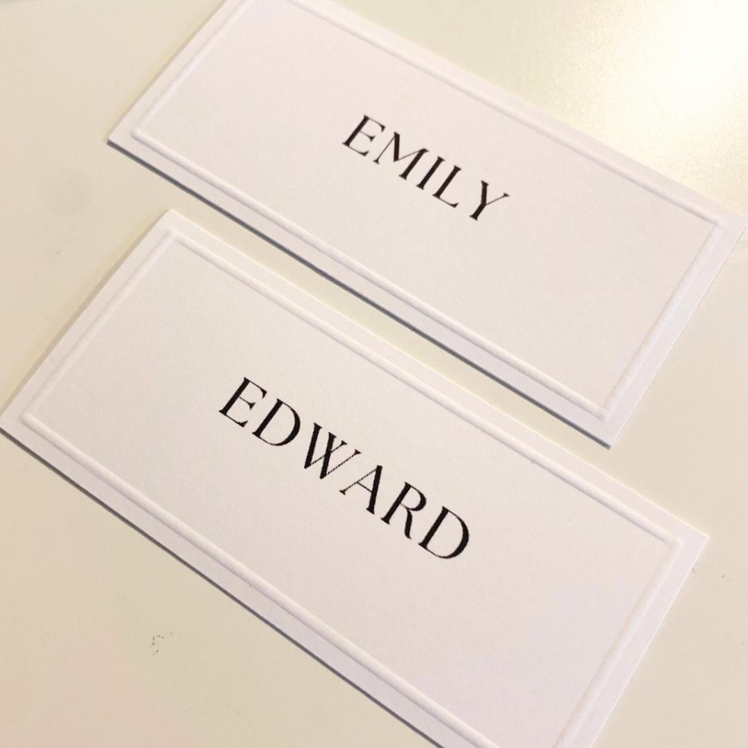 Sophie - Place Name Card