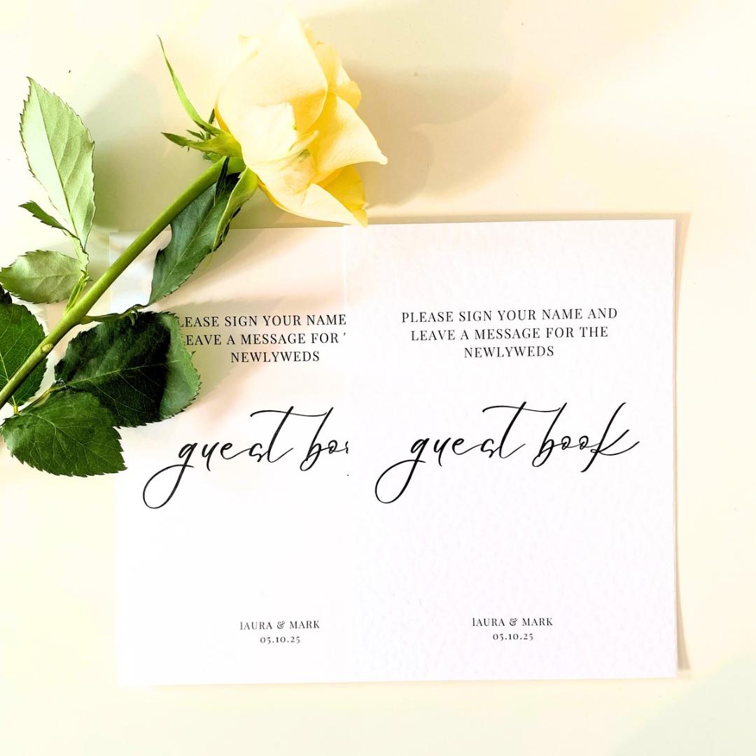 Charlotte - Guest Book Sign