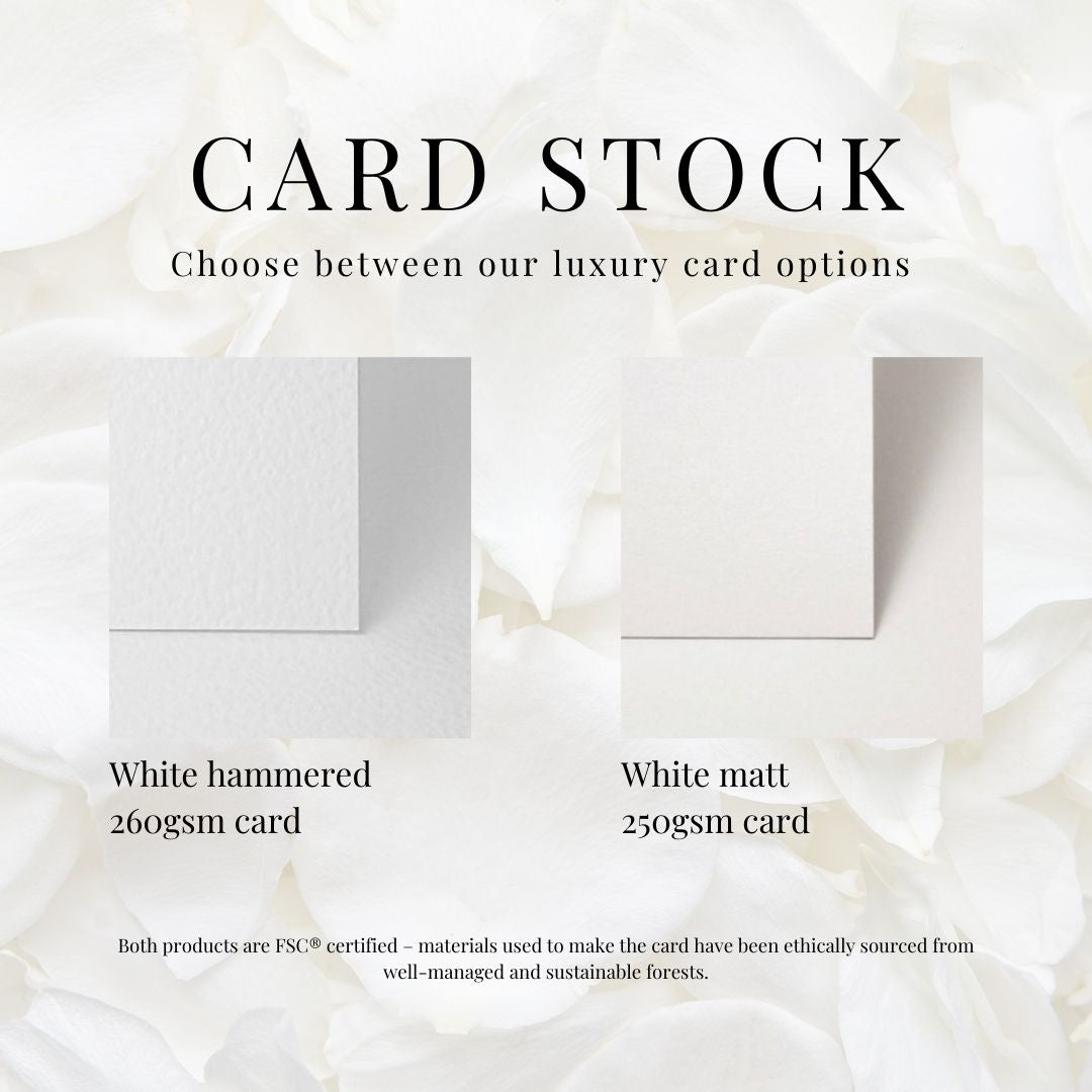 Charlotte - Table Number Cards