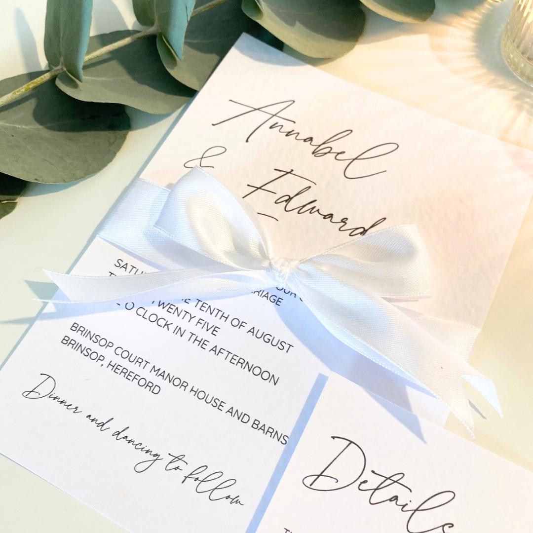 Annabel - Wedding Invitation