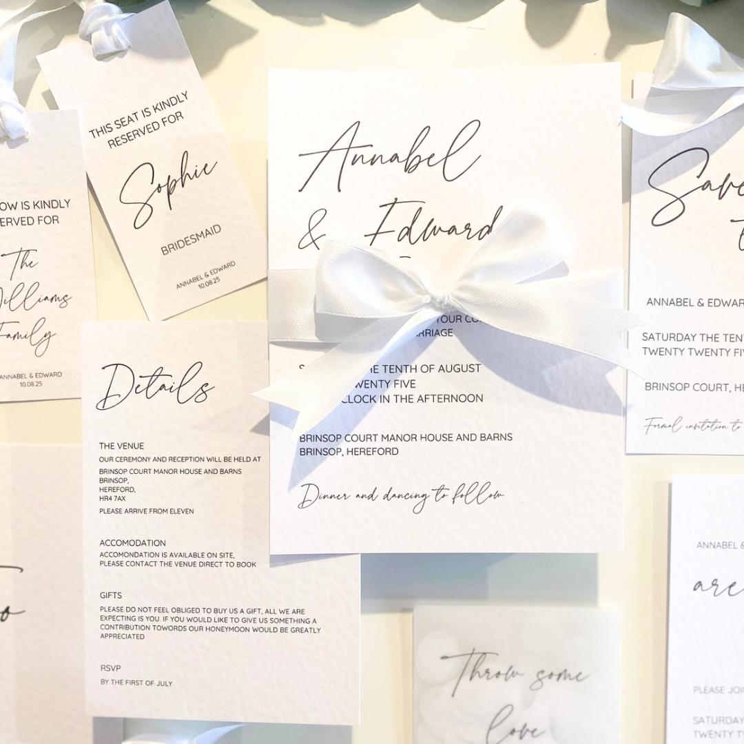 Annabel - Wedding Invitation