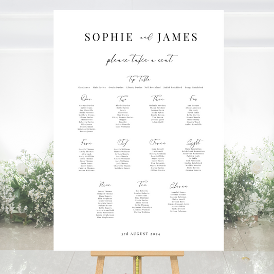 Charlotte - Table Plan