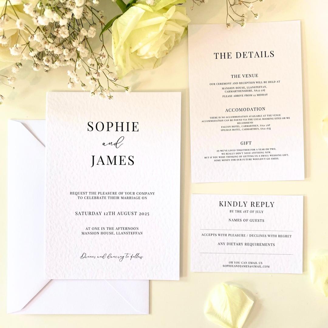 Charlotte - Wedding Invitation