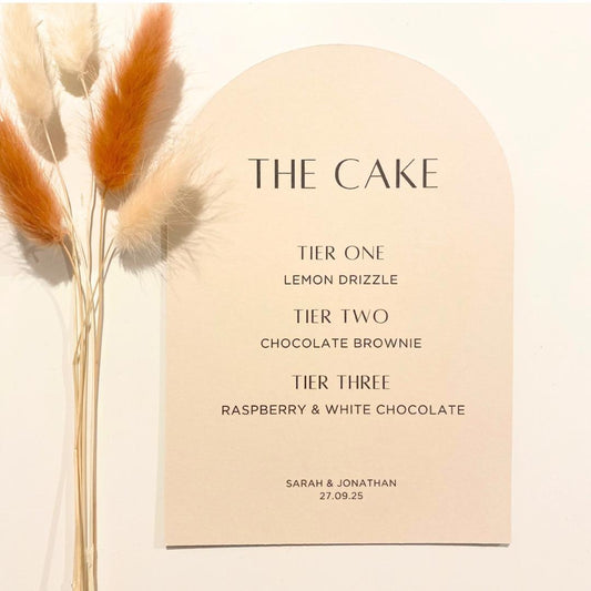 Nancy - Cake Sign