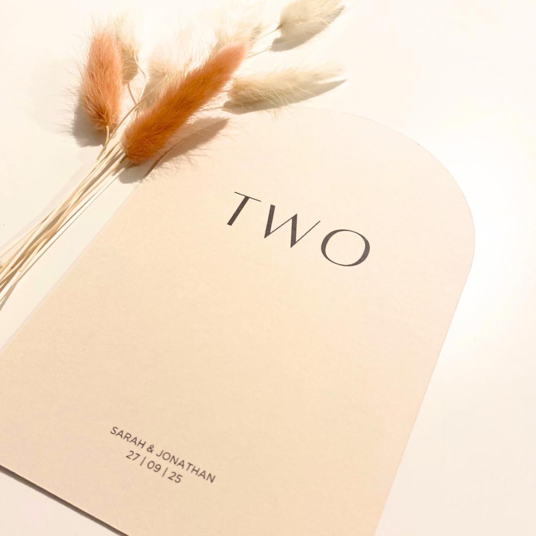 Nancy - Table Number Cards