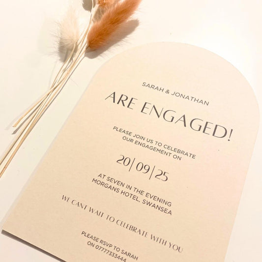Nancy - Engagement Invitation