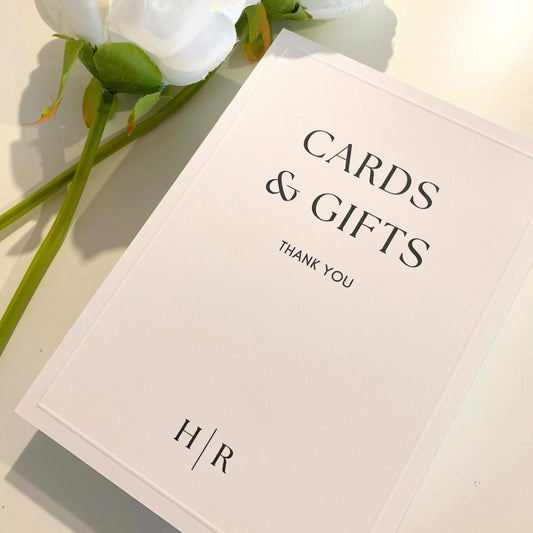 Sophie - Cards & Gifts Sign
