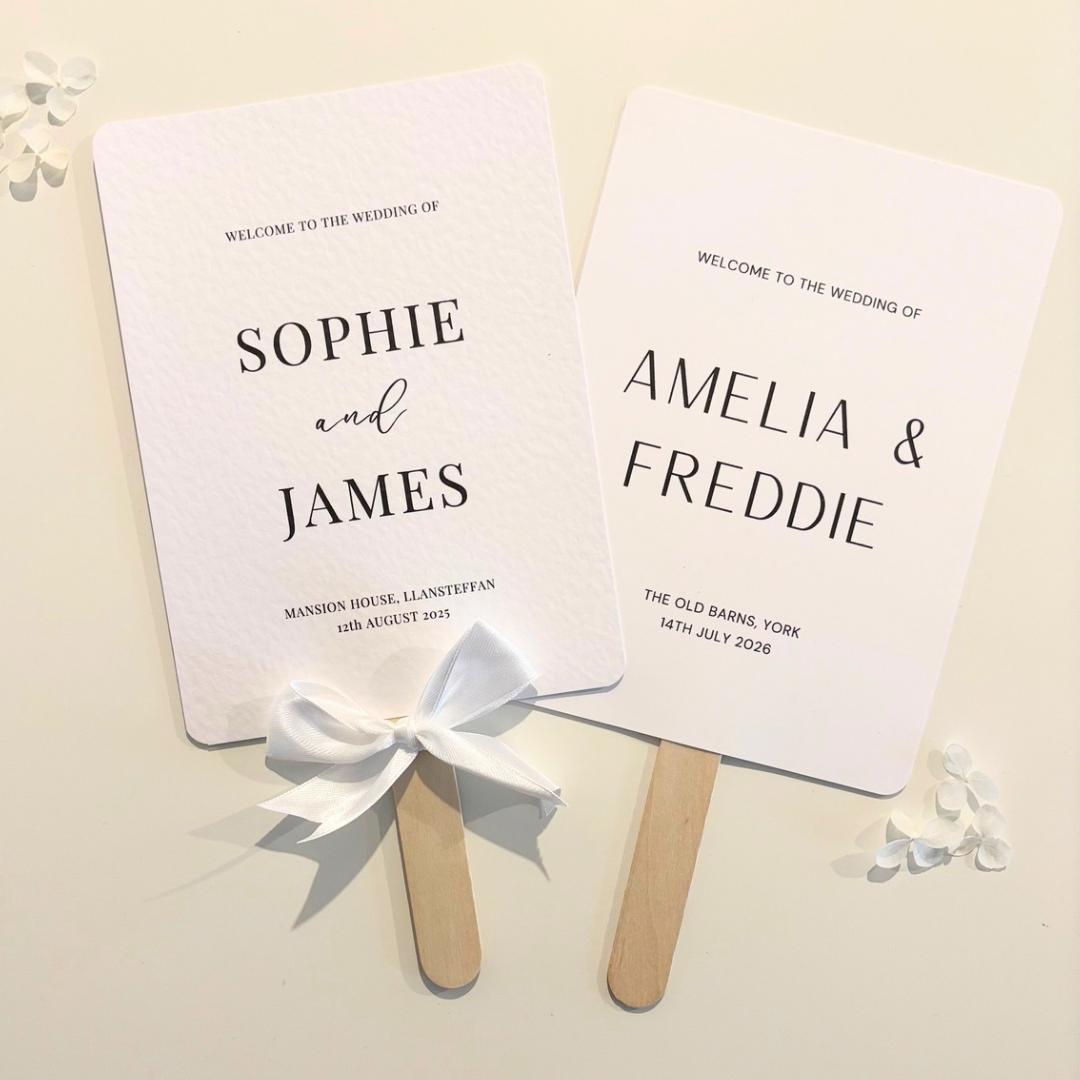 Wedding Fans