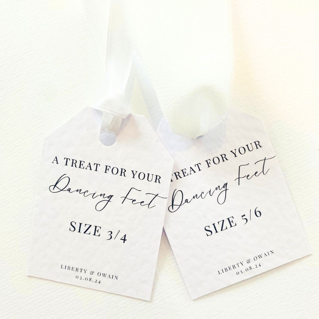 Charlotte - Flip Flop Tags