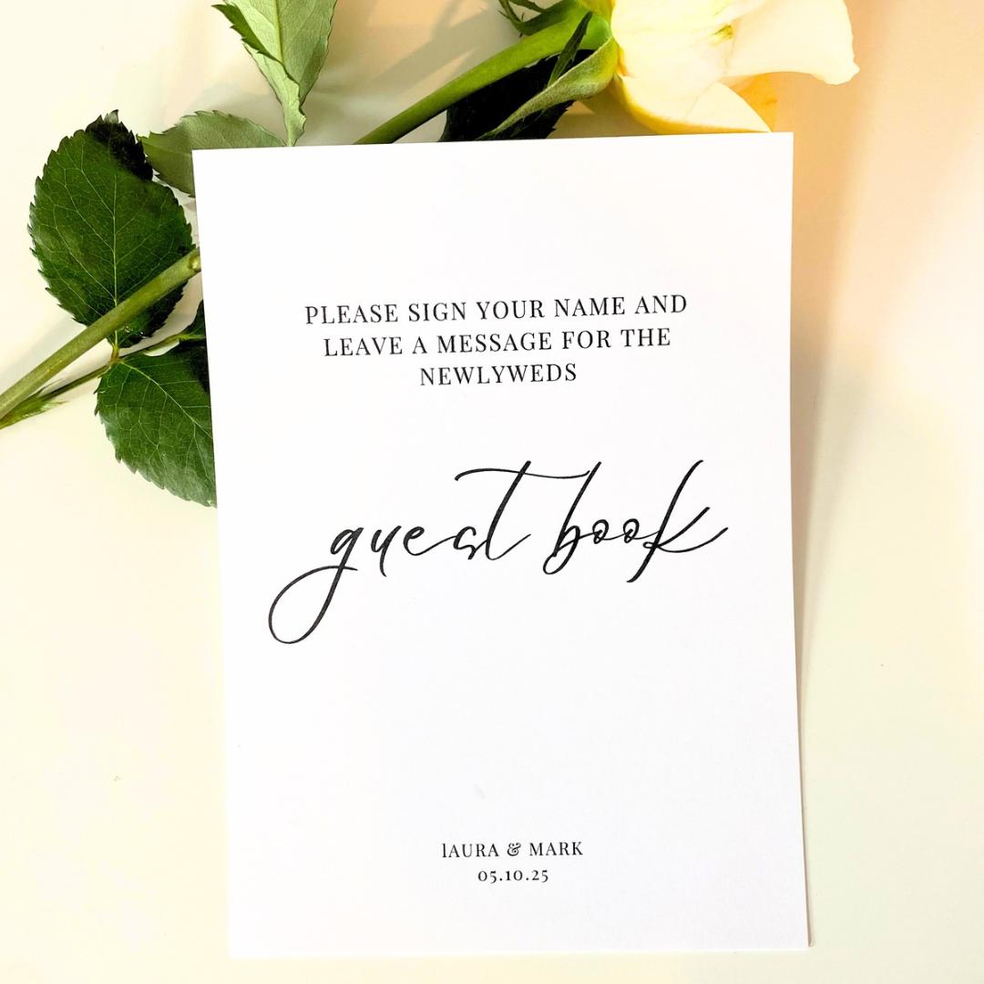 Charlotte - Guest Book Sign